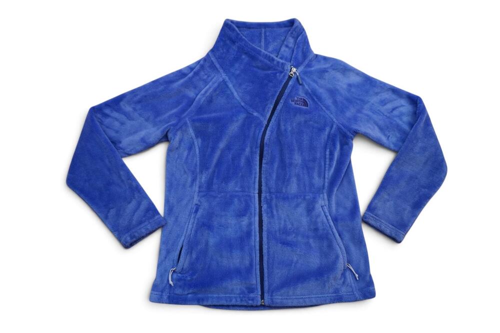 The North Face Osito Jacket Women's M Periwinkle Purple Blue Full Zip Fleece